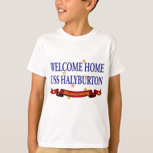 Welkom thuis USS Halyburton T-shirt