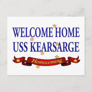 Welkom thuis USS Kearsarge Briefkaart