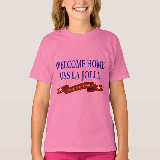 Welkom thuis USS La Jolla T-shirt (Voorkant)