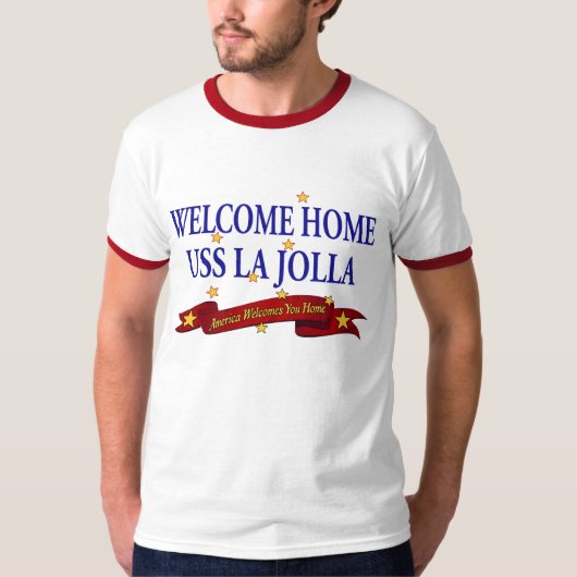 Welkom thuis USS La Jolla T-shirt (Voorkant)