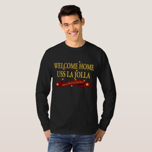 Welkom thuis USS La Jolla T-shirt (Voorkant volledig)
