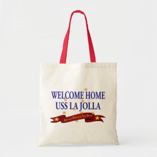 Welkom thuis USS La Jolla Tote Bag