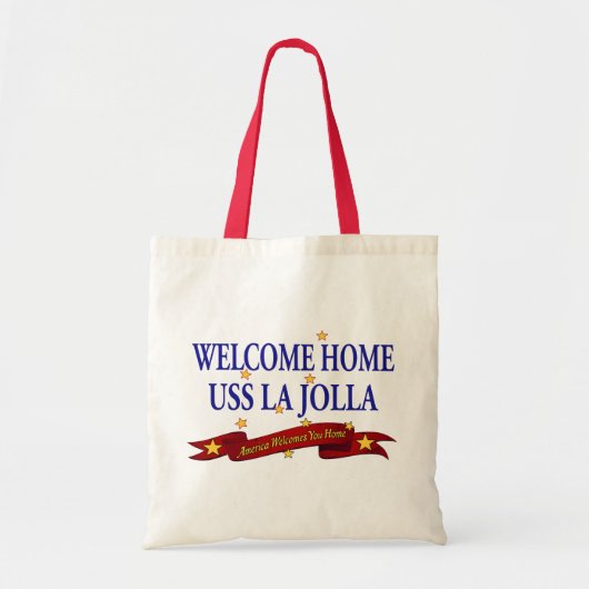 Welkom thuis USS La Jolla Tote Bag (Voorkant)