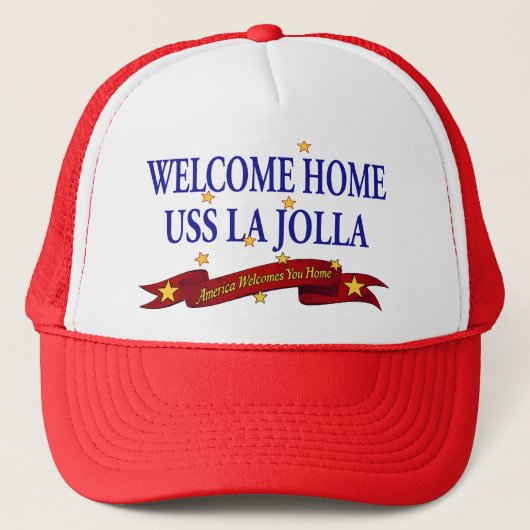 Welkom thuis USS La Jolla Trucker Pet (Voorkant)