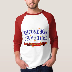 Welkom thuis USS McClusky T-shirt