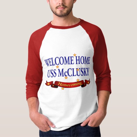 Welkom thuis USS McClusky T-shirt (Voorkant)
