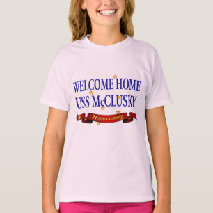 Welkom thuis USS McClusky T-shirt
