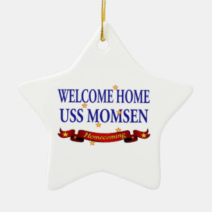 Welkom thuis USS Momsen Keramisch Ornament