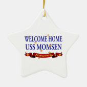 Welkom thuis USS Momsen Keramisch Ornament (Achterkant)