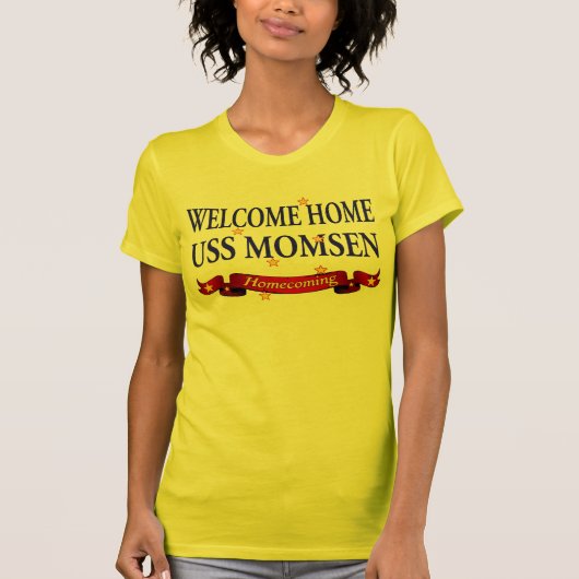 Welkom thuis USS Momsen T-shirt (Voorkant)
