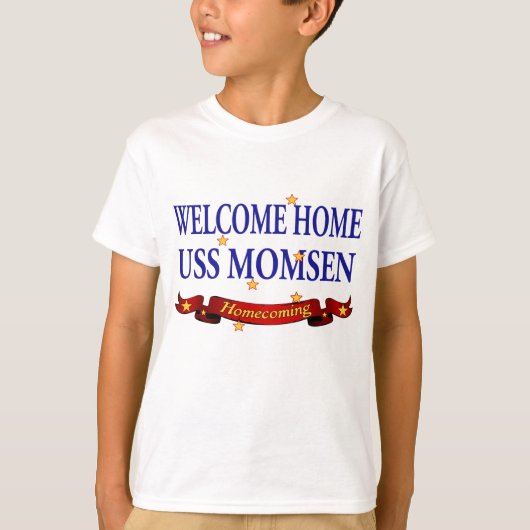Welkom thuis USS Momsen T-shirt (Voorkant)