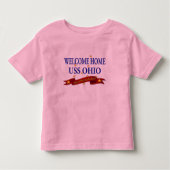 Welkom thuis USS Ohio Kinder Shirts (Voorkant)