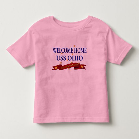 Welkom thuis USS Ohio Kinder Shirts (Voorkant)