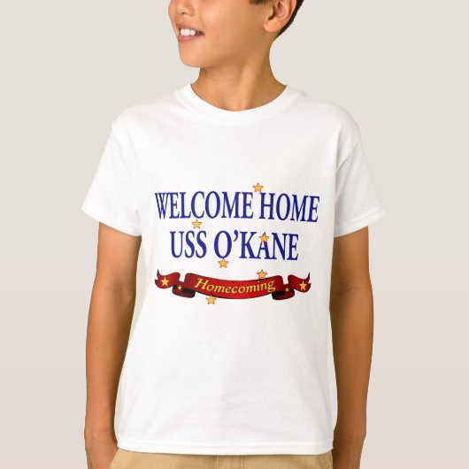 Welkom thuis USS O'Kane T-shirt (Voorkant)