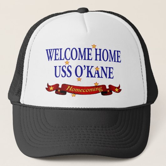 Welkom thuis USS O'Kane Trucker Pet (Voorkant)