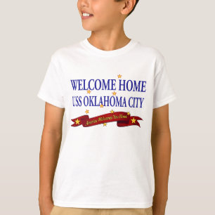 Welkom thuis USS Oklahoma City T-shirt