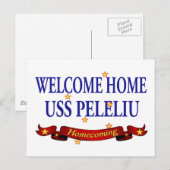 Welkom thuis - USS Peleliu Briefkaart (Voorkant / Achterkant)