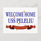 Welkom thuis - USS Peleliu Briefkaart (Voorkant)