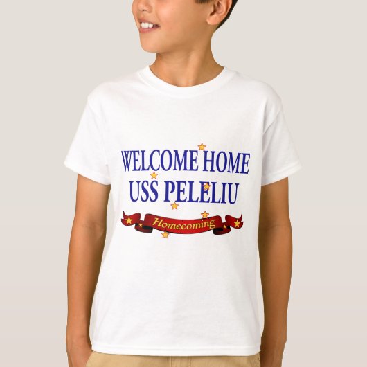 Welkom thuis - USS Peleliu T-shirt (Voorkant)