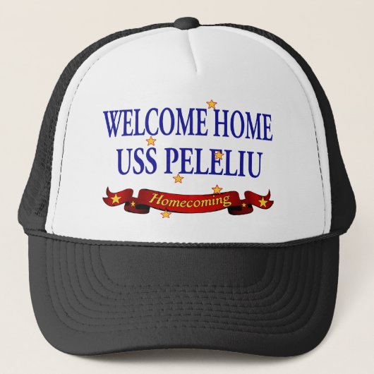 Welkom thuis - USS Peleliu Trucker Pet (Voorkant)
