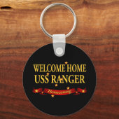 Welkom thuis USS Ranger Sleutelhanger (Voorkant)