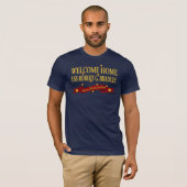 Welkom Thuis USS Robert G. Bradley T-shirt (Voorkant volledig)