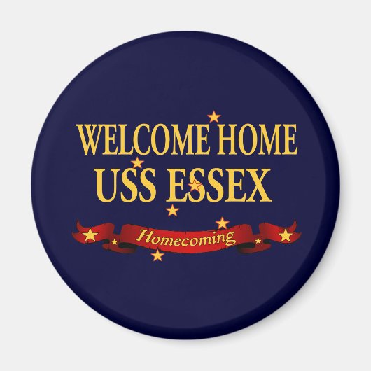Welkom thuis USSY Essex Magneet (Voorkant)