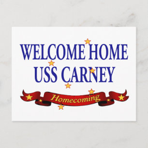 Welkom thuis UST Carney Briefkaart