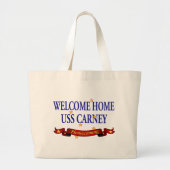 Welkom thuis UST Carney Grote Tote Bag (Voorkant)