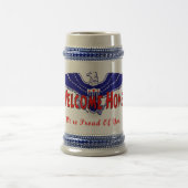 Welkom thuis van het leger bierpul (Center)