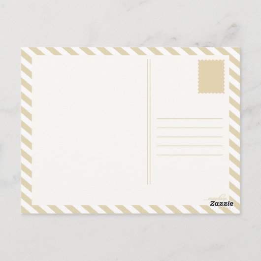 welkom thuis van het leger ( hartzegel ) briefkaart (Achterkant)