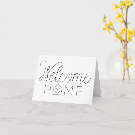 Welkom thuis! Vastgoed | Bouw | Kaart (Gele Bloem)