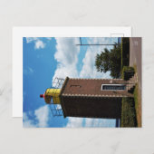 Welkom thuis, vuurtoren Willemstad Nederland. Briefkaart (Voorkant / Achterkant)