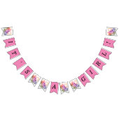 "Welkom thuisbaby Girl" Bunting Banner (Alle)