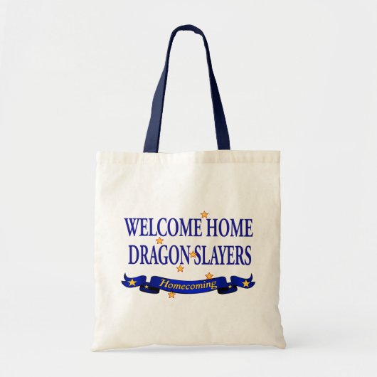 Welkom thuisdrakenspelers tote bag (Voorkant)