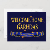 Welkom Thuisgarudas Briefkaart (Voorkant / Achterkant)
