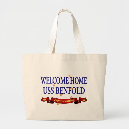 Welkom Thuisgebruik - Benvouw Grote Tote Bag (Voorkant)