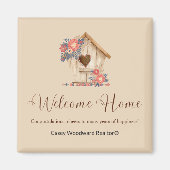 Welkom Thuisgebruiker - Gefeliciteerd Magneet (Voorkant)