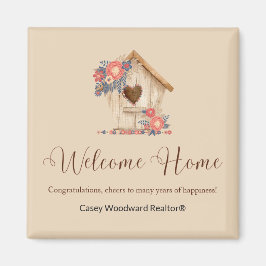 Welkom Thuisgebruiker - Gefeliciteerd Magneet