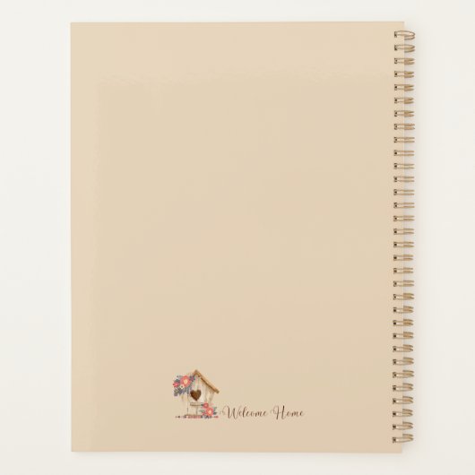 Welkom Thuisgebruiker - Gefeliciteerd Planner (Achterkant)