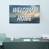 Welkom thuislandschapswaterbanner spandoek (Beurs)