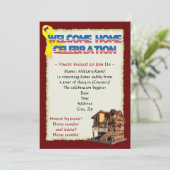 Welkom thuisleger kaart (Staand voorkant)