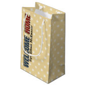 Welkom thuisleger klein cadeauzakje (Achterkant Gekanteld)