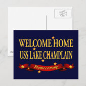 Welkom thuismeer ChamPlavlam Briefkaart (Voorkant / Achterkant)