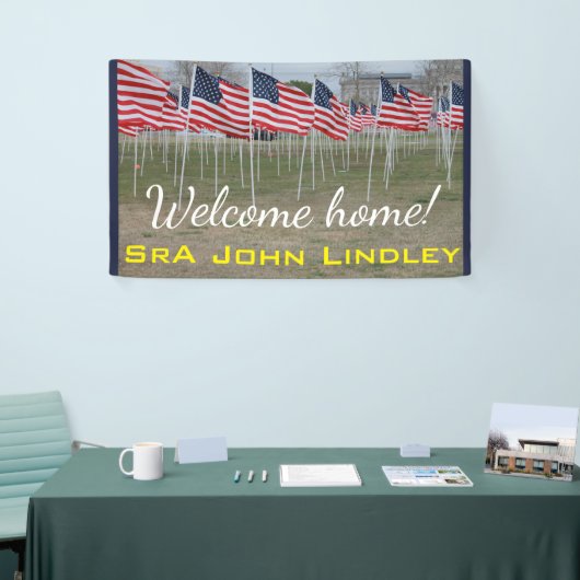 Welkom thuismilitair banner #2 (Beurs)