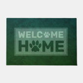 Welkom thuispaden deurmat (Voorkant)