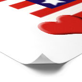 Welkom thuispapa Poster vlaggenontwerp (Hoek)