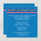 Welkom thuispartij Uitnodigen Kaart (Voorkant / Achterkant)