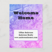 Welkom thuispastel Dank u voor de echte leefomgevi