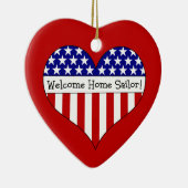 Welkom thuisredder! keramisch ornament (Rechts)